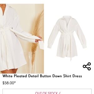 Pretty Little Thing - White Dress